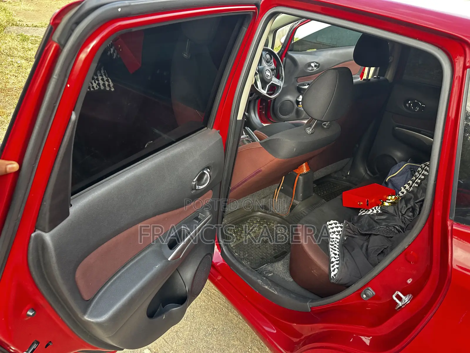 Nissan Note 2017 Red