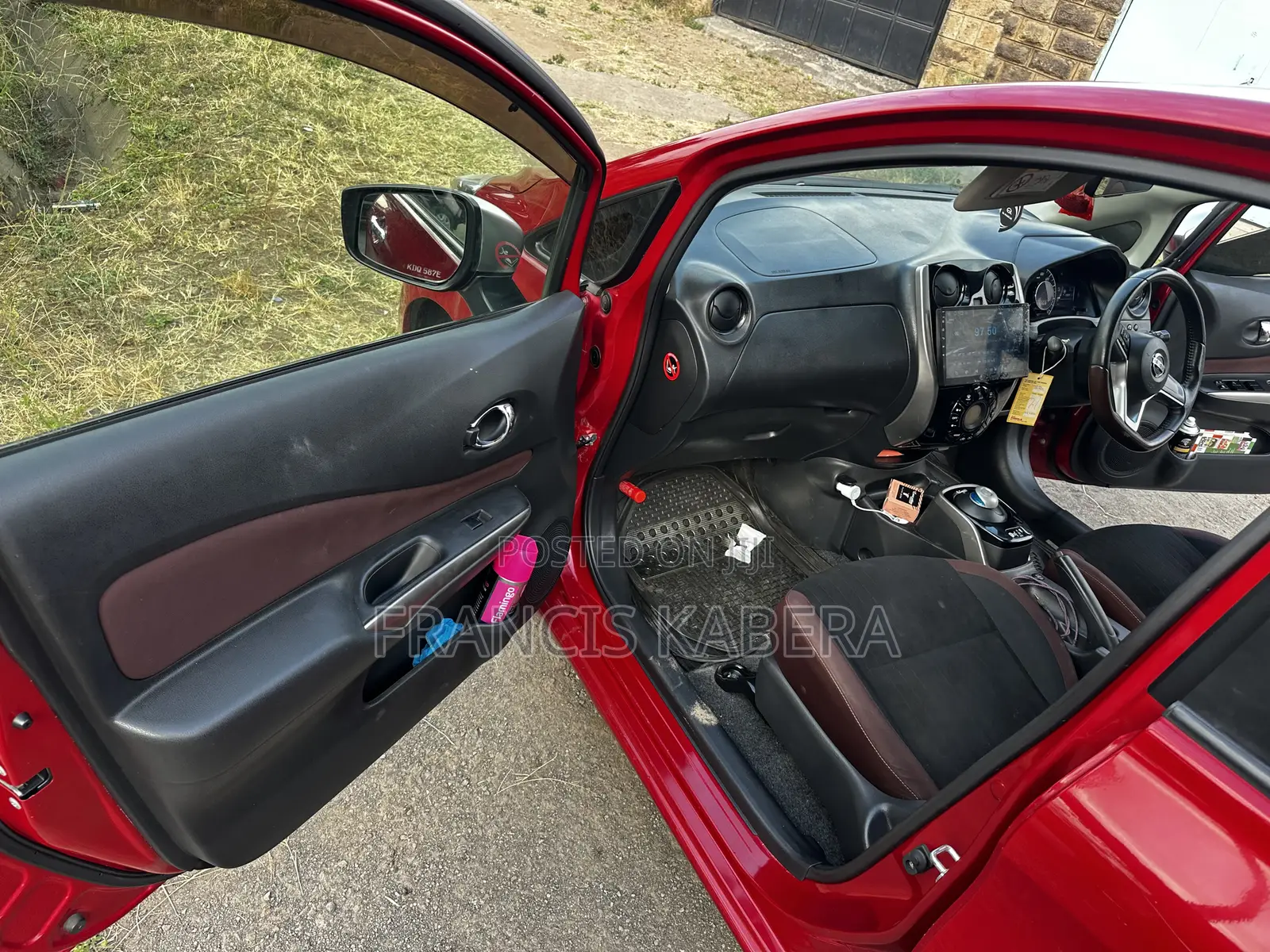 Nissan Note 2017 Red