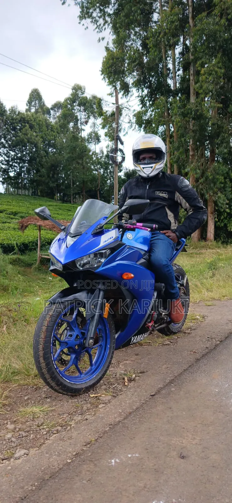 Yamaha R3 2015 Blue