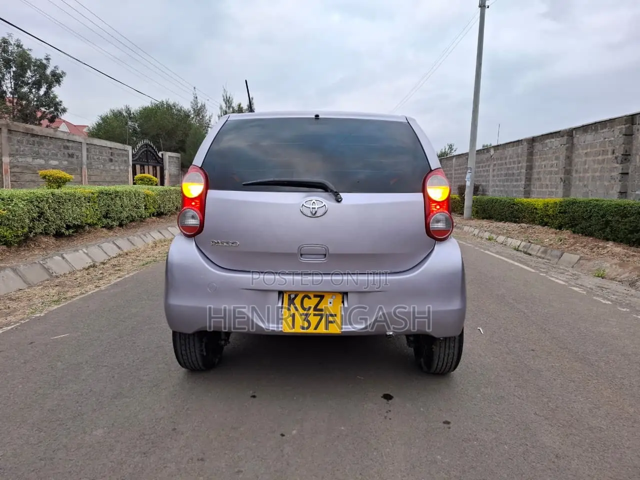 Toyota Passo 2013 Silver