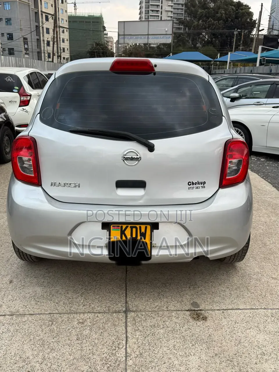 Nissan March 2015 Silver
