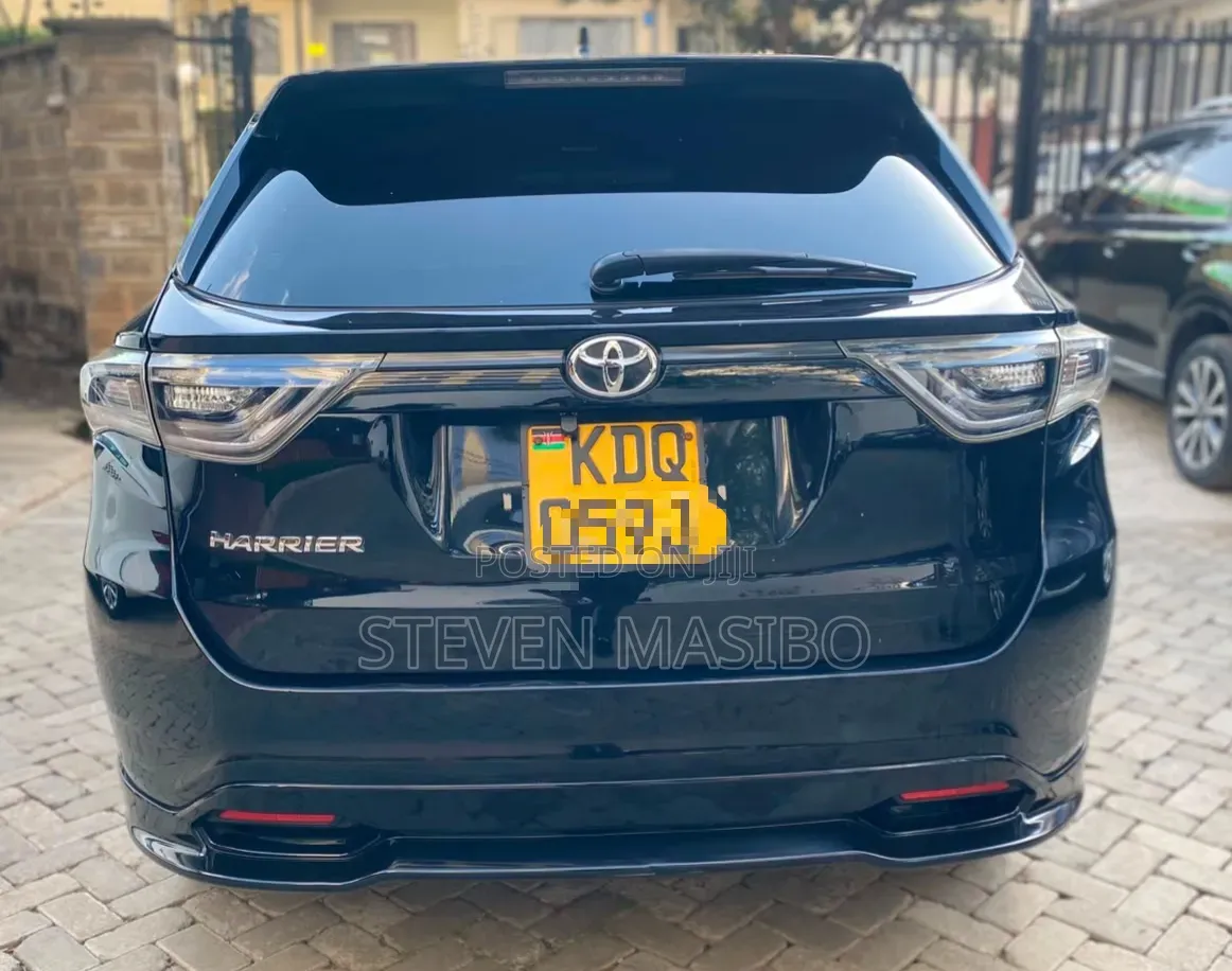 Toyota Harrier 2017 Black