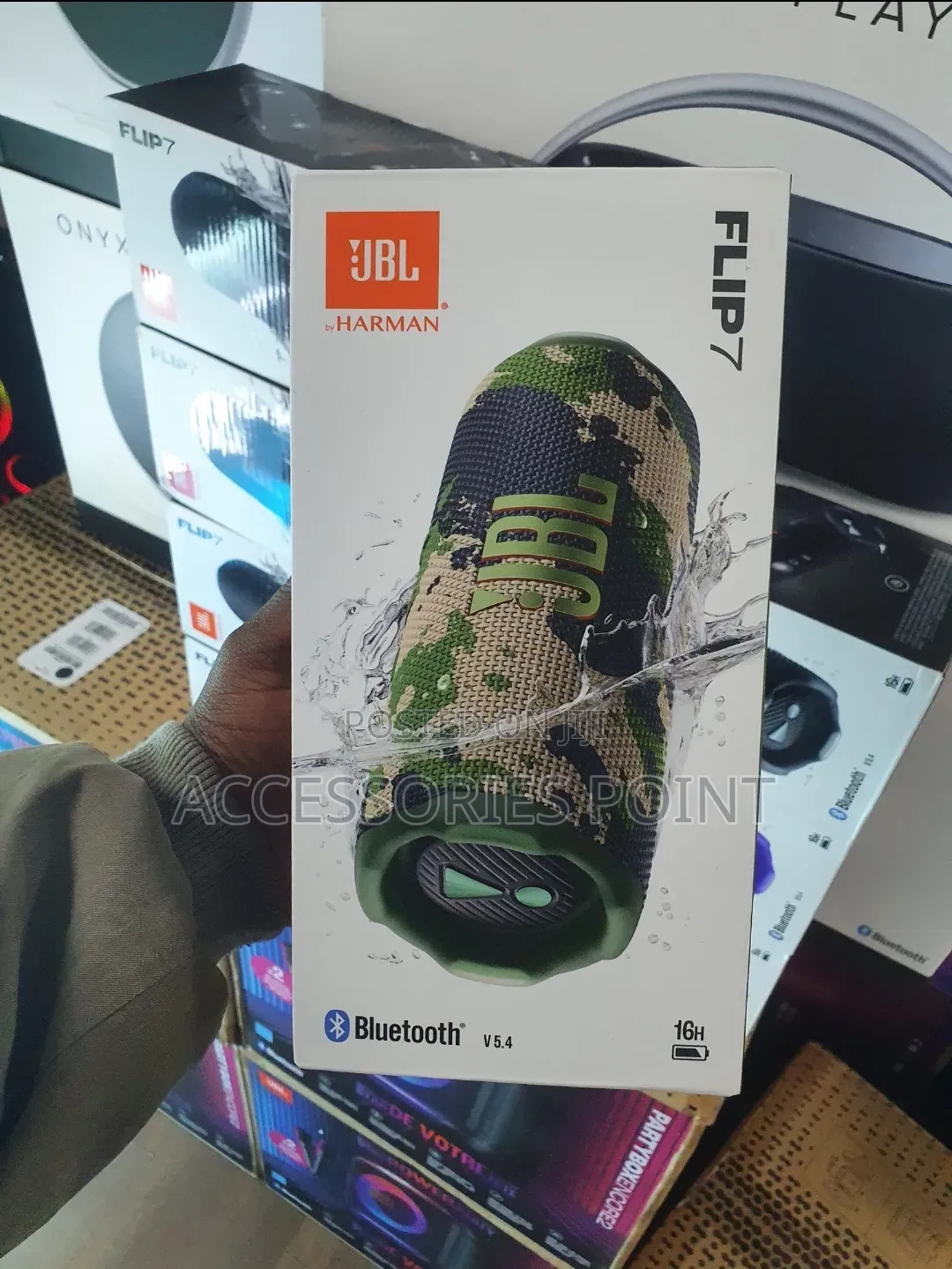 JBL Flip 6, Flip 7 Original Bluetooth Speaker, Deep Bass,Waterproof