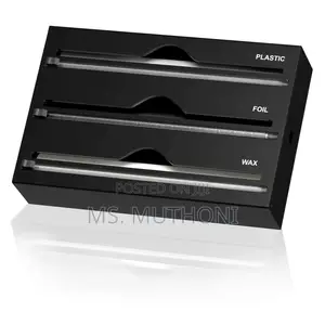 3-in-1 Aluminum Foil , Clingy Foil Parchment Paper Dispenser!