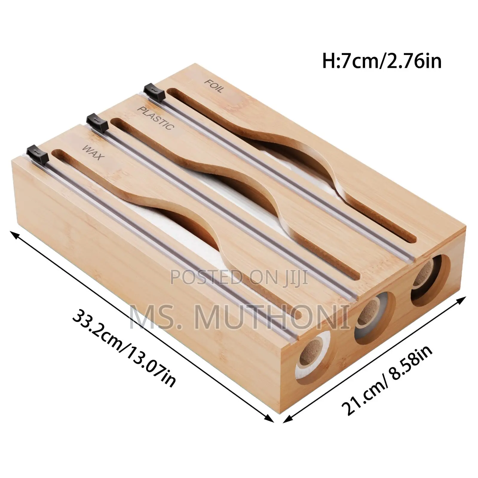 3-in-1 Aluminum Foil , Clingy Foil Parchment Paper Dispenser!