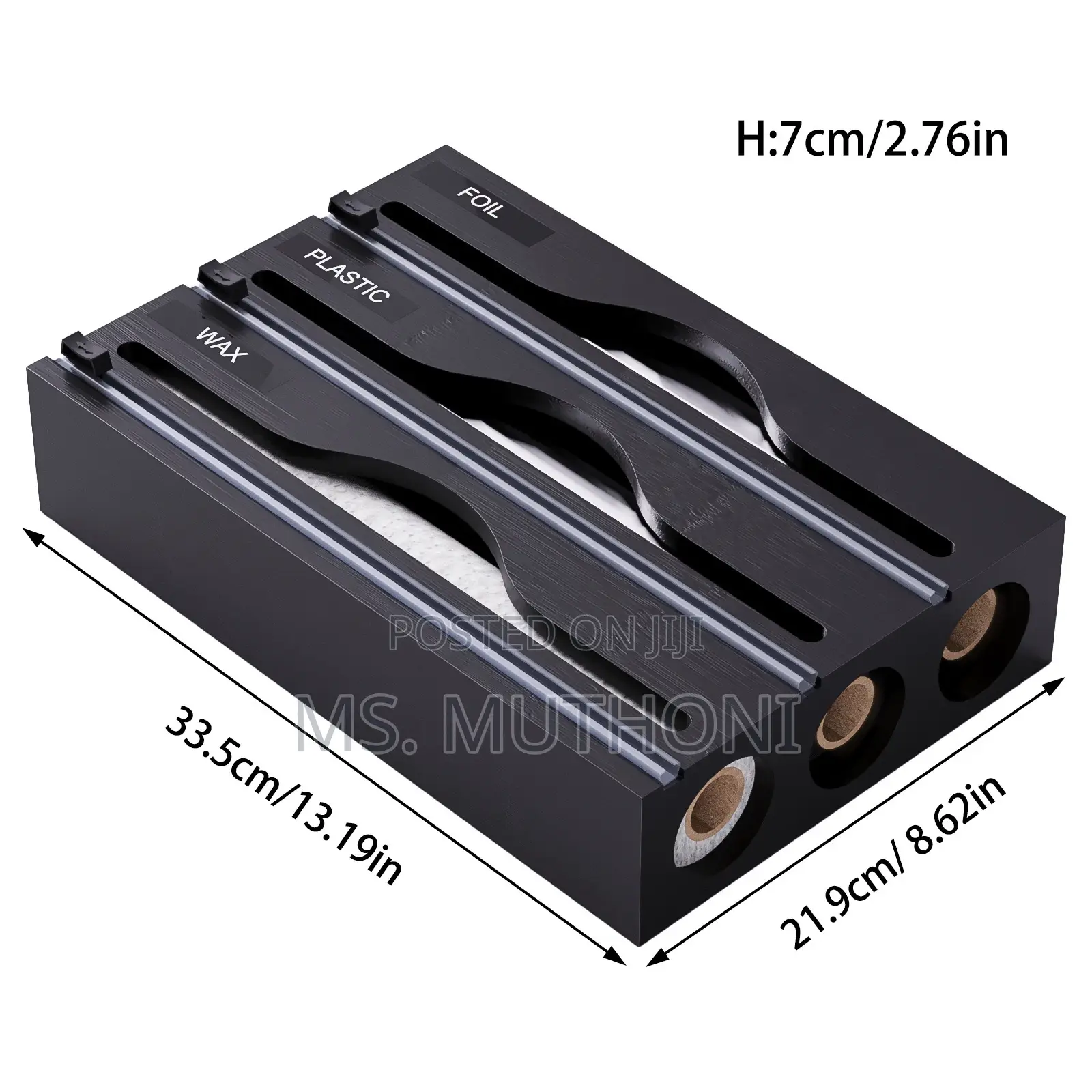 3-in-1 Aluminum Foil , Clingy Foil Parchment Paper Dispenser!
