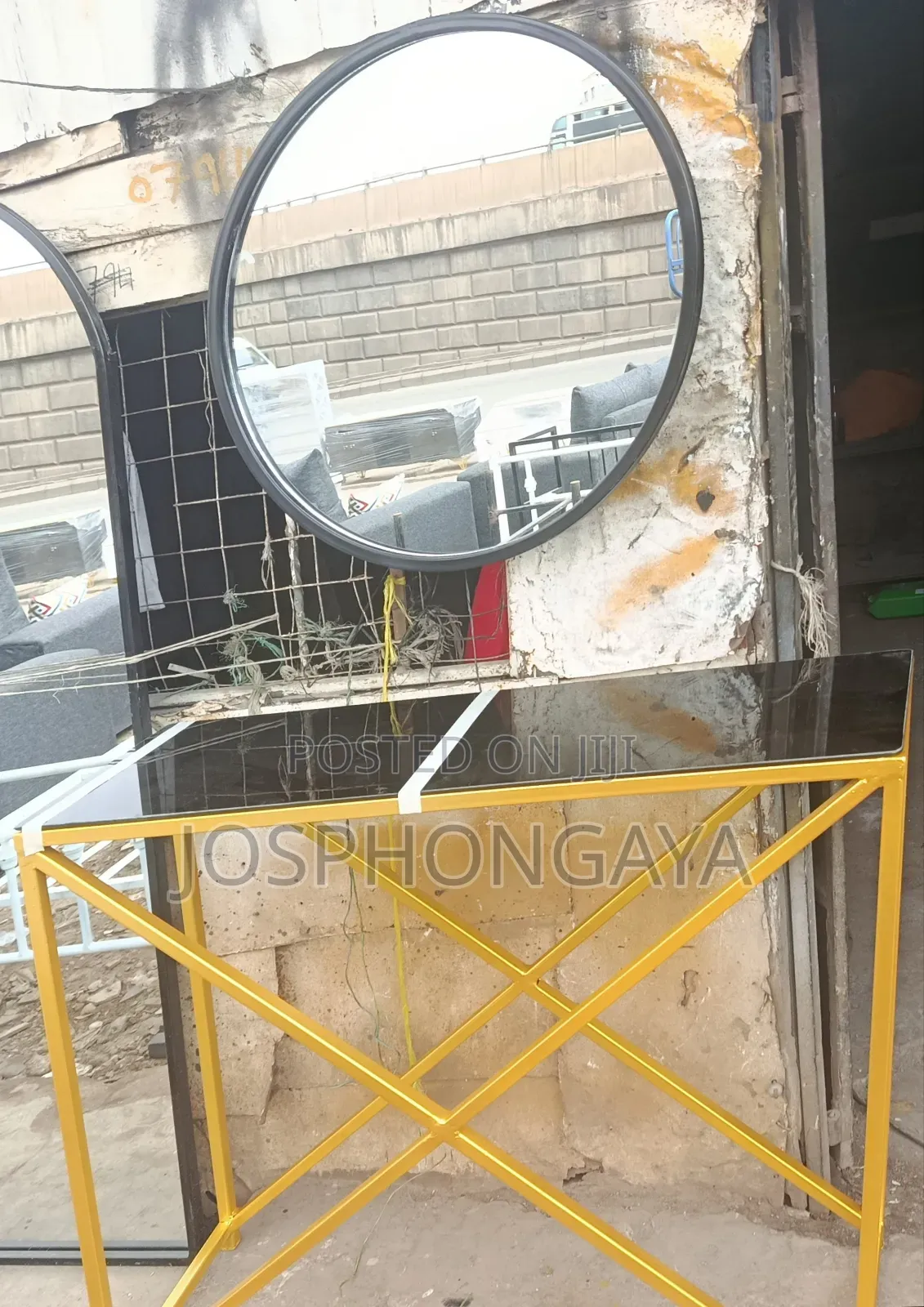 Console Table and Dressing Mirror for Sell