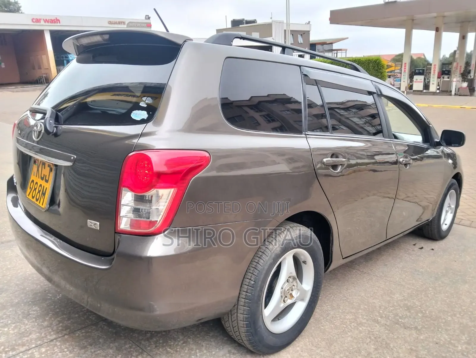 Toyota Corolla Fielder 2010 Gray