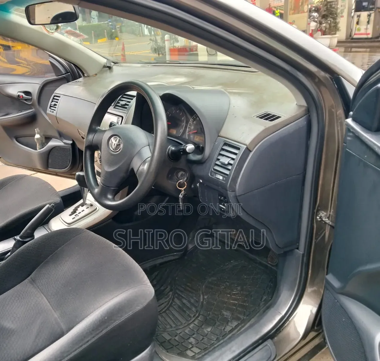Toyota Corolla Fielder 2010 Gray