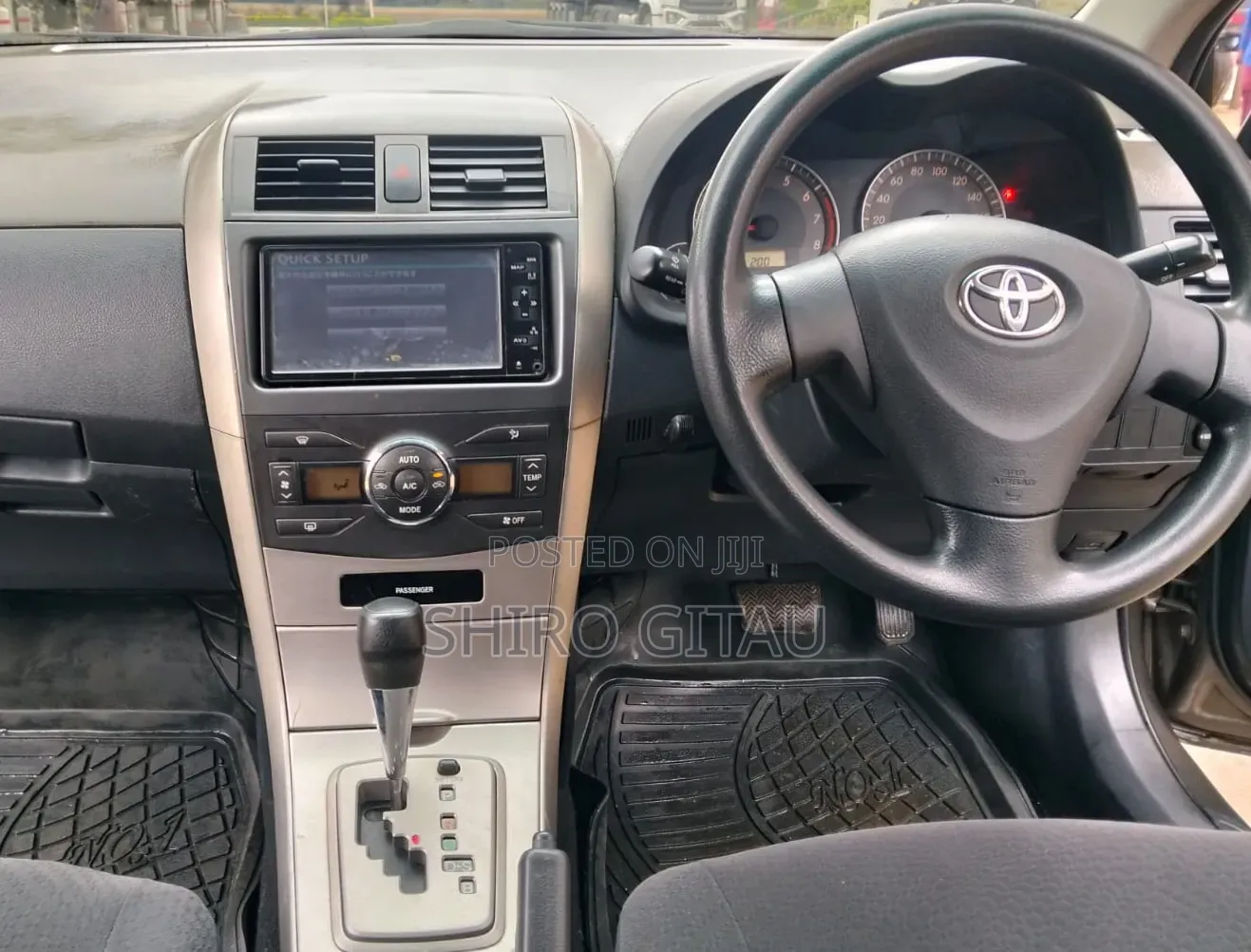 Toyota Corolla Fielder 2010 Gray