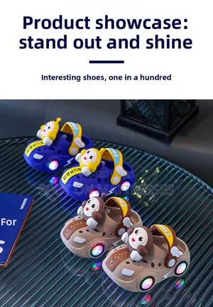 Now Available! Kids' LED Light Crocs for Boys and Girls.
