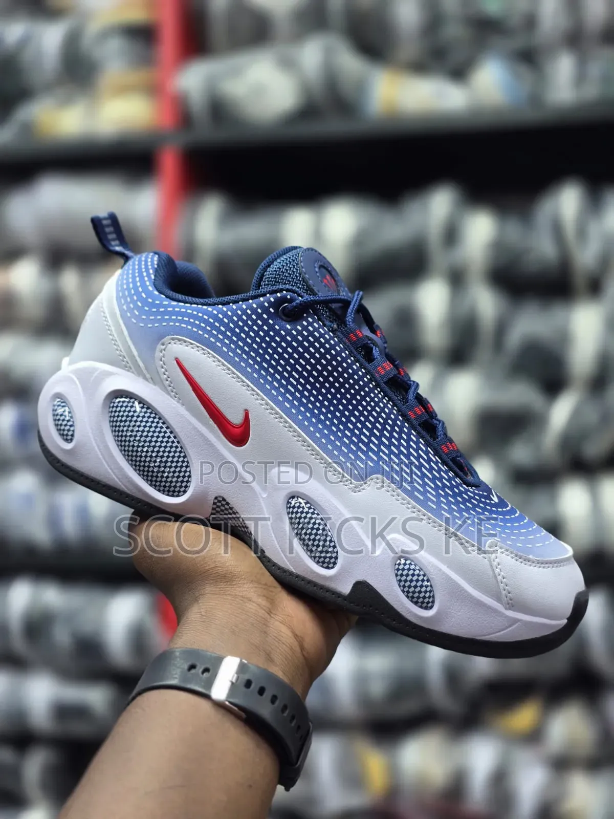Nike Nocta Glide Navy Blue Sneakers