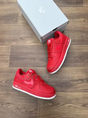 Nike Air Force 1 Low Tripple Gym Red