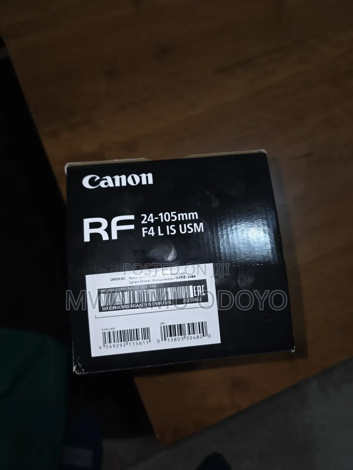 Canon RF 24 - 105mm F4L IS USM