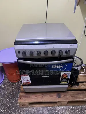 Gas Cooker (4 Burners) With Electric Oven 60x60