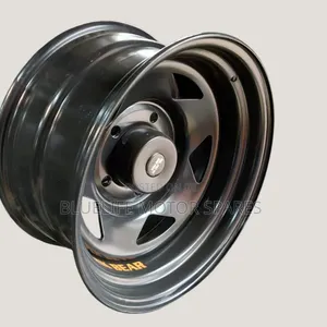 Size 16 Steel Rims With Center Caps for Land Cruiser 79 Series /Tours.