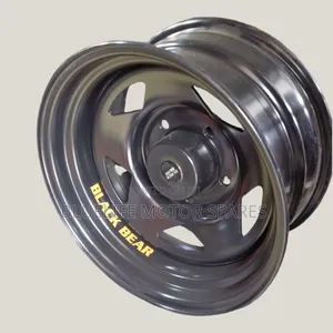 Size 16 Steel Rims With Center Caps for Land Cruiser 79 Series /Tours.