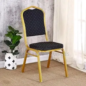 Gold Banquet Chair Nairobi – Premium Stackable Event Chair