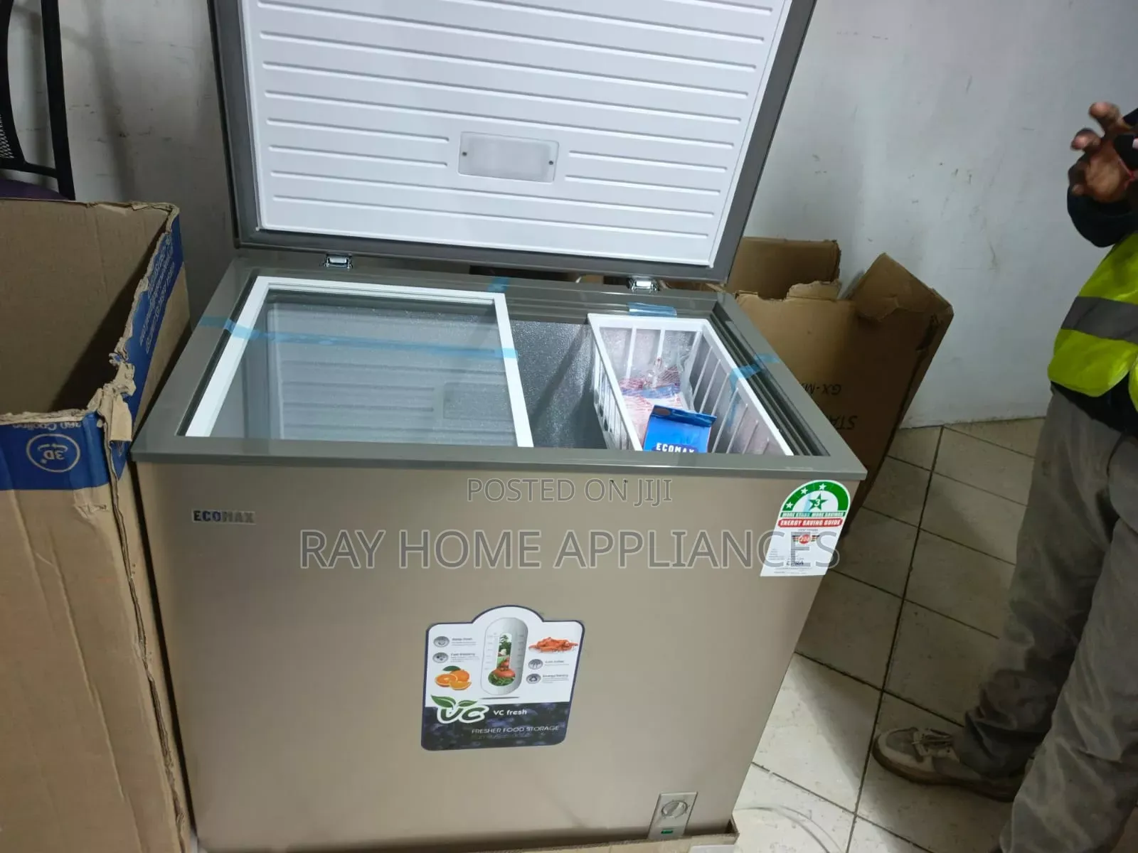 Ecomax Deep Freezer 169Litres