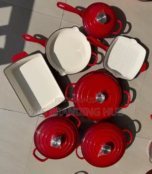 11pcs Enamel Cast Iron Cookware (Ank
