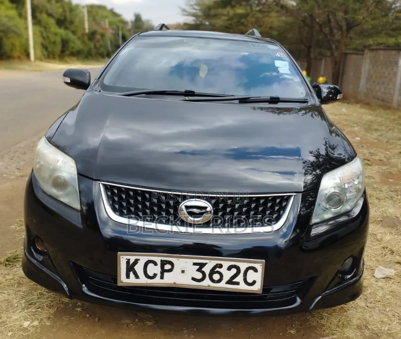 Toyota Corolla Fielder 2011 Matt Black