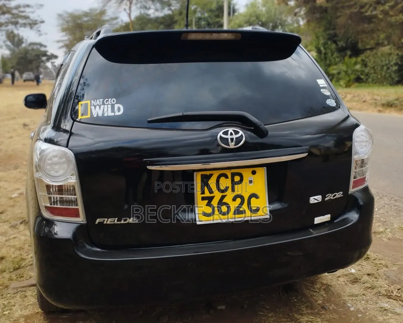 Toyota Corolla Fielder 2011 Matt Black