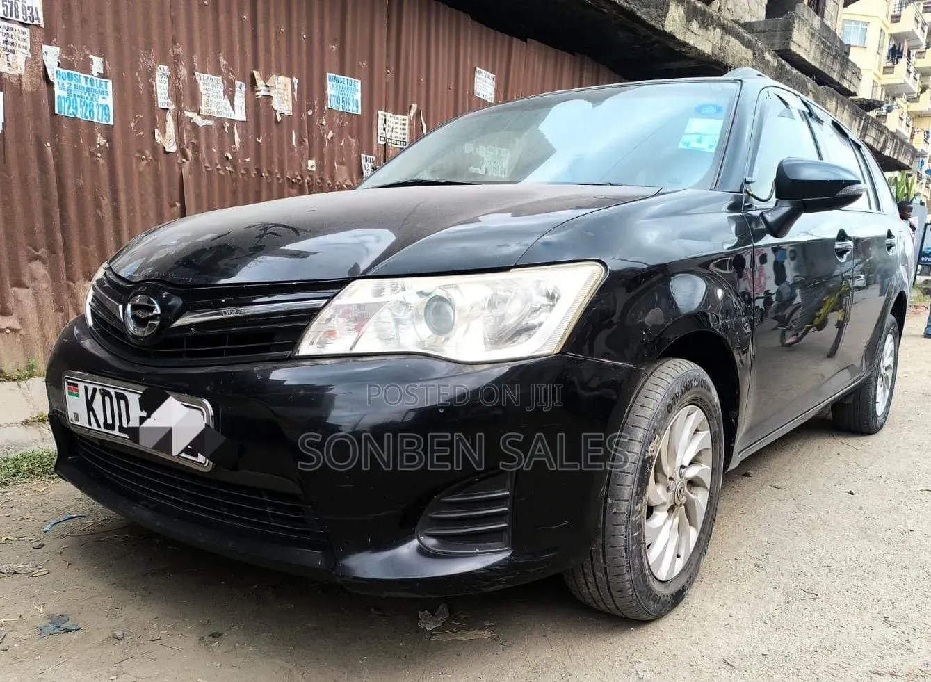 Toyota Corolla Fielder 2014 Black