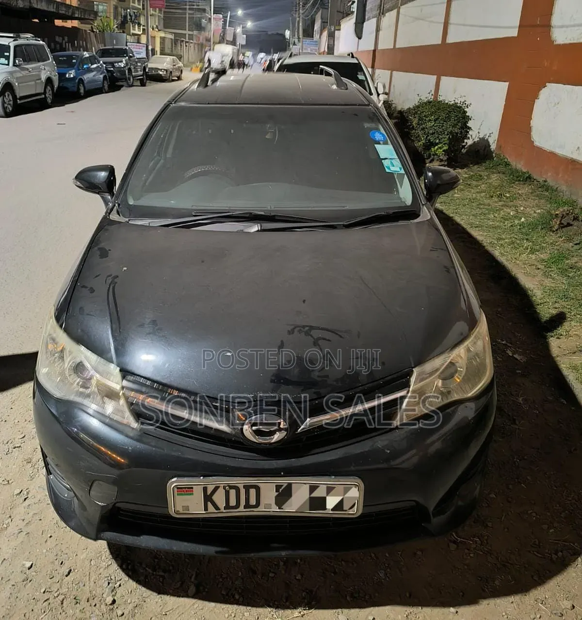 Toyota Corolla Fielder 2014 Black