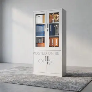 Office Cabinet; 4 Doors Metal Lockable Office File Cabinet