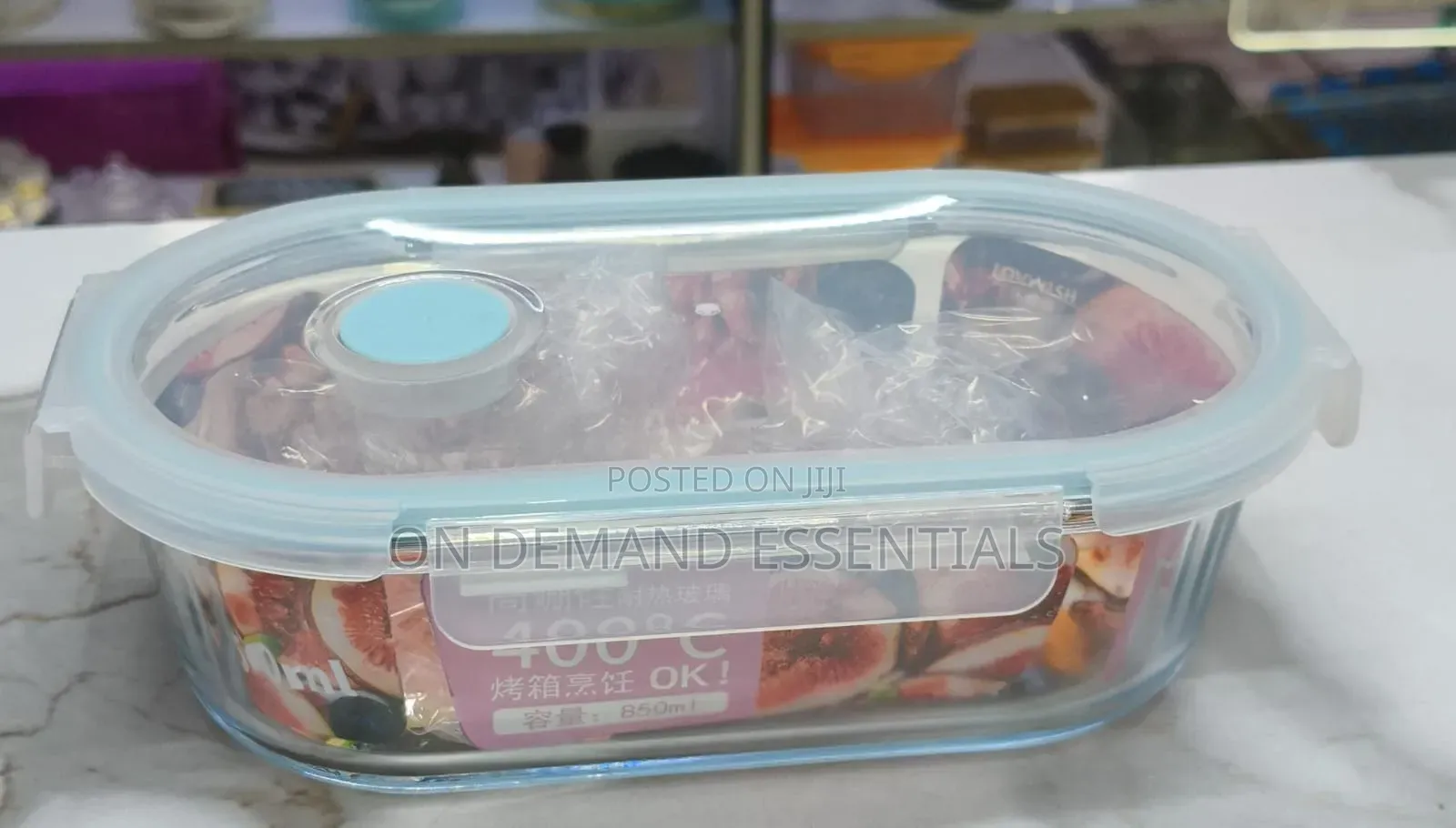 Durable Airtight Glass Food Storage Containers