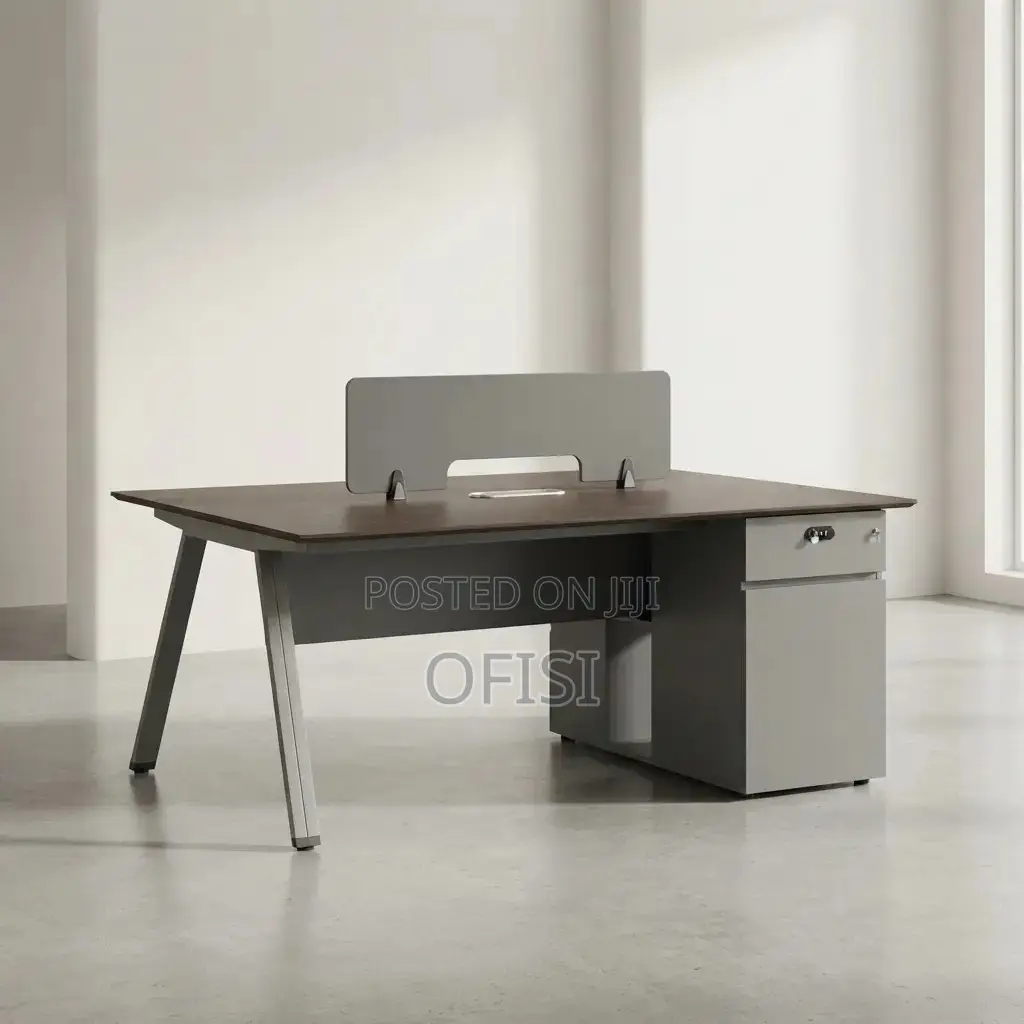 Workstation; 2-Seater Modular Office Workstation