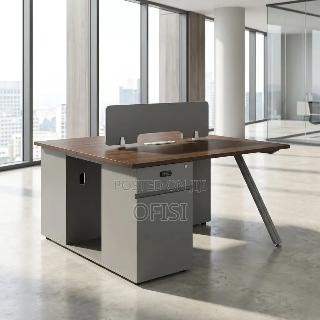 Workstation; 2-Seater Modular Office Workstation