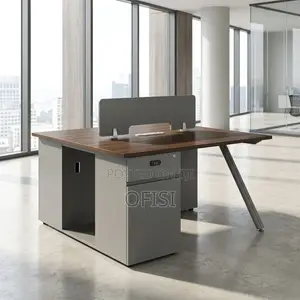 Workstation; 2-Seater Modular Office Workstation