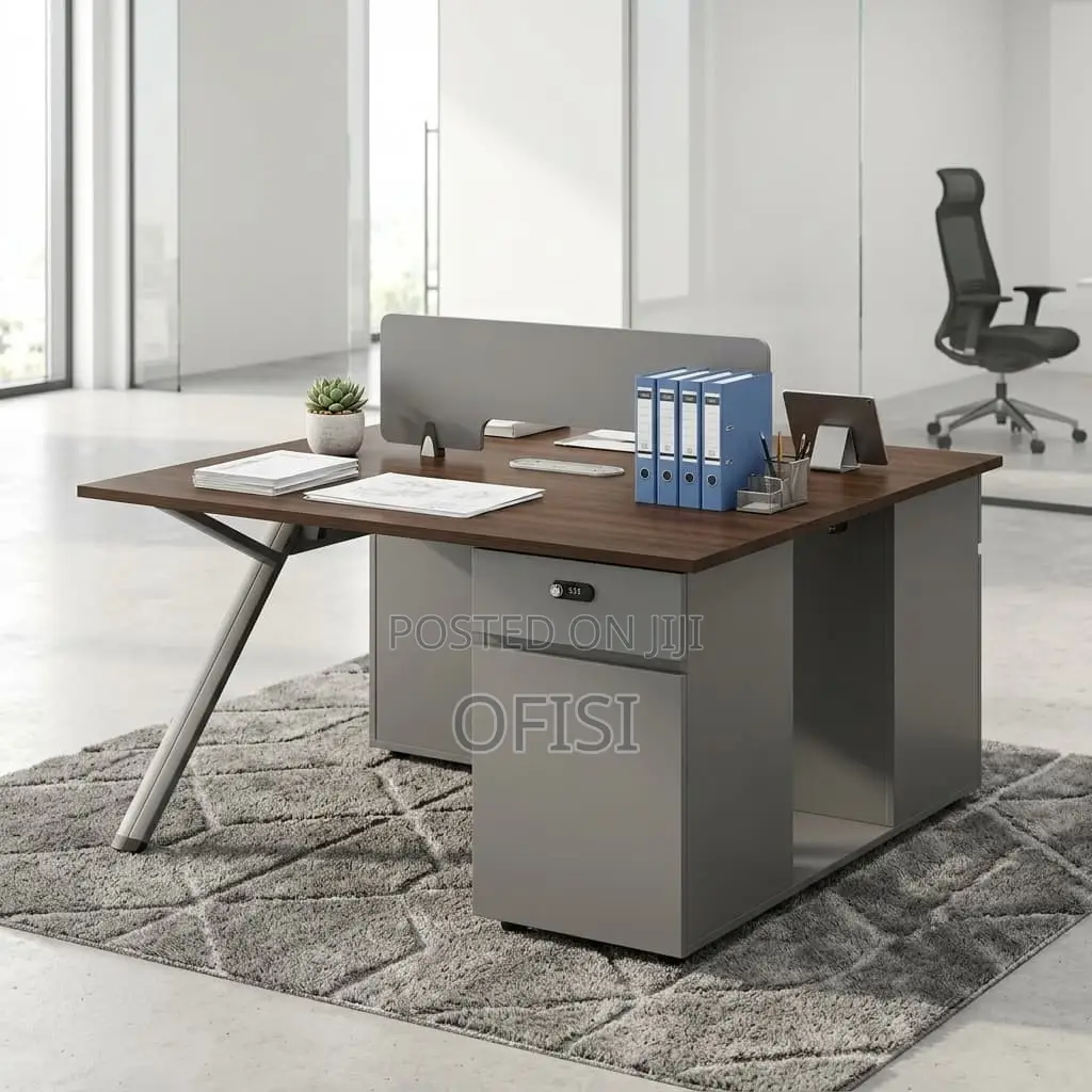 Workstation; 2-Seater Modular Office Workstation