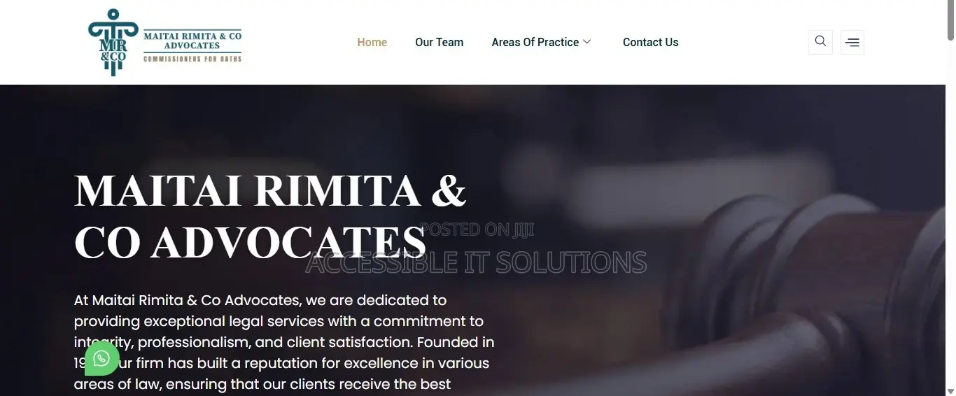 Pro Website With Easy Content Update Admin – Only Ksh. 14,999