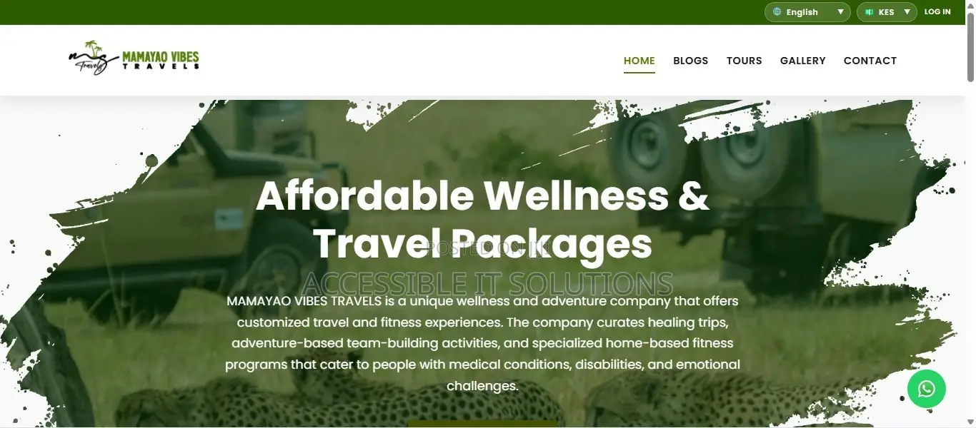 Pro Website With Easy Content Update Admin – Only Ksh. 14,999