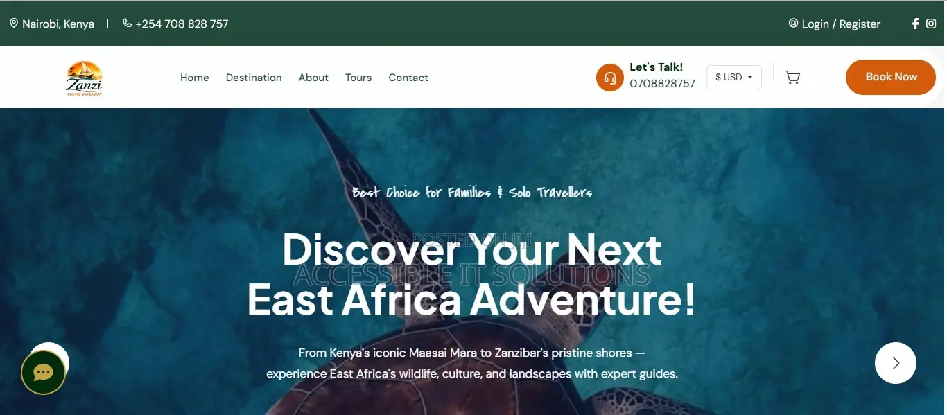 Pro Website With Easy Content Update Admin – Only Ksh. 14,999