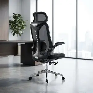 Office Chair; High-Back Mesh Orthopedic Office Chair