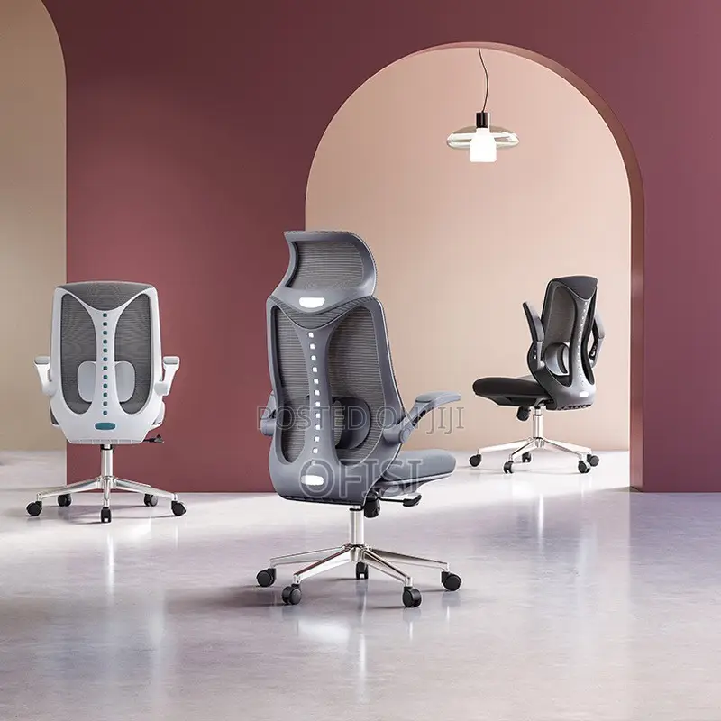 Office Chair; High-Back Mesh Orthopedic Office Chair