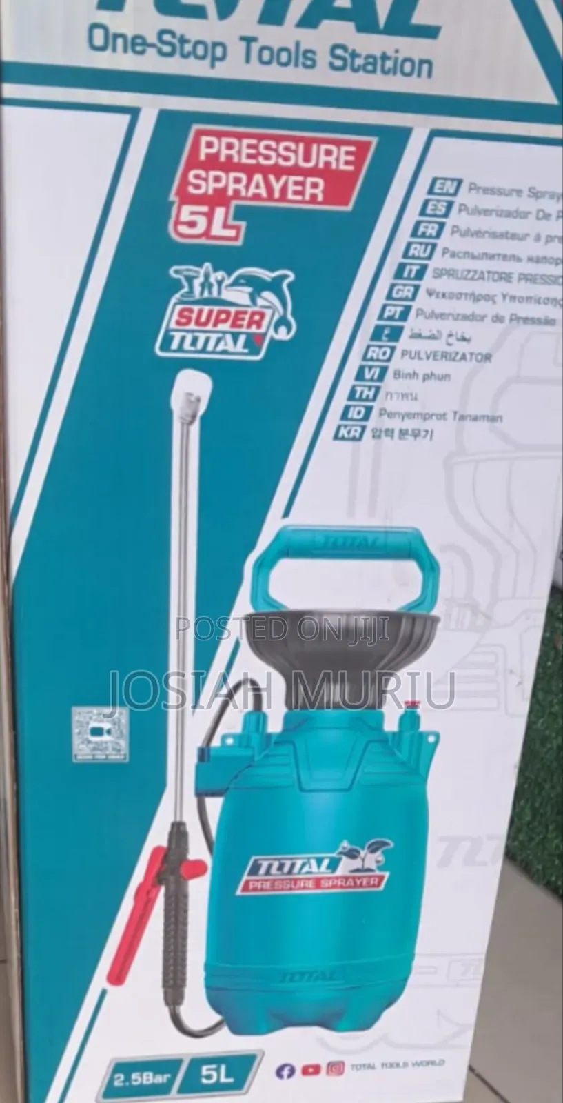 5l Total Pressure Sprayer