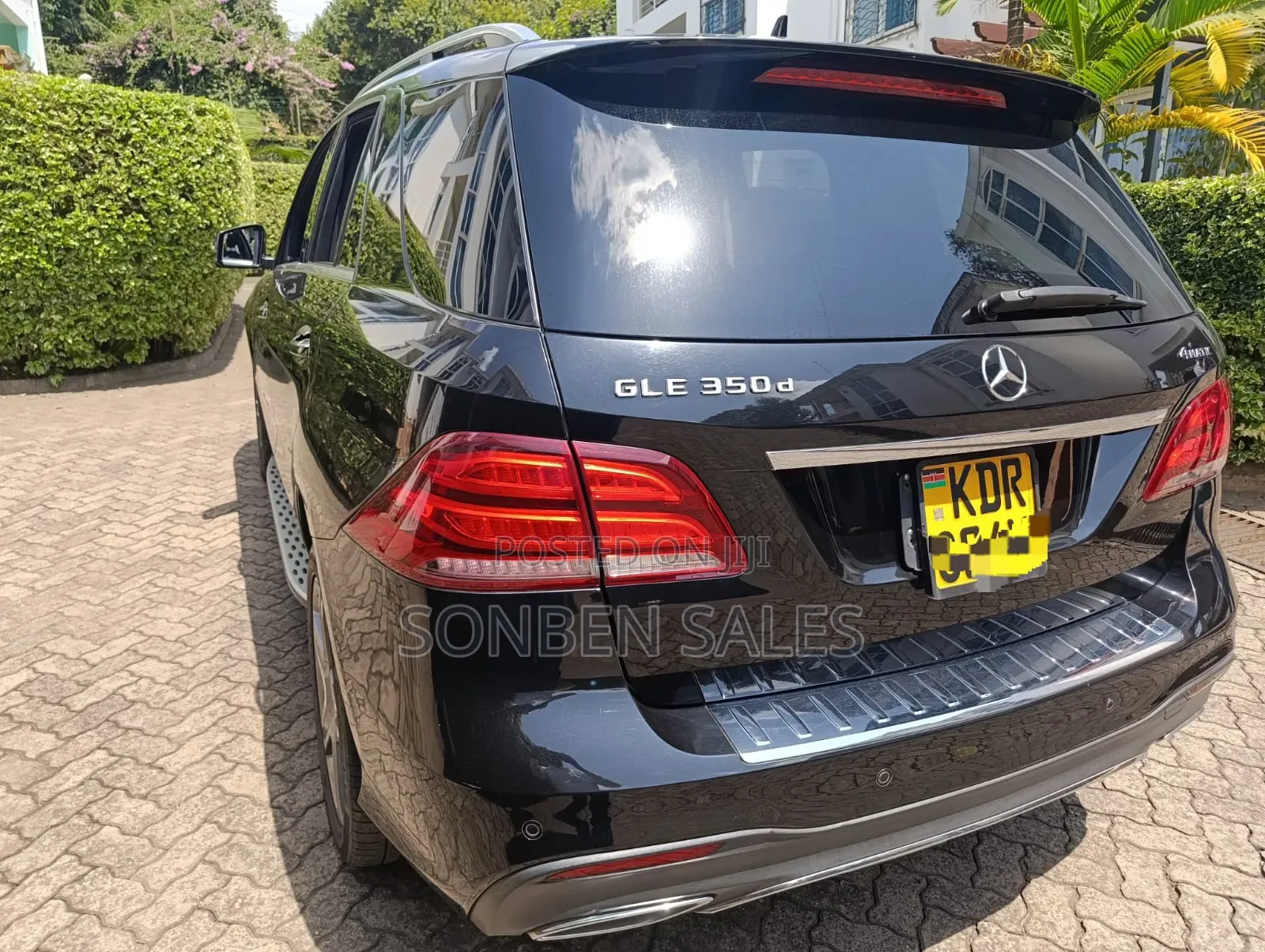 Mercedes-Benz GLE-Class GLE 350d 4MATIC 2017 Black