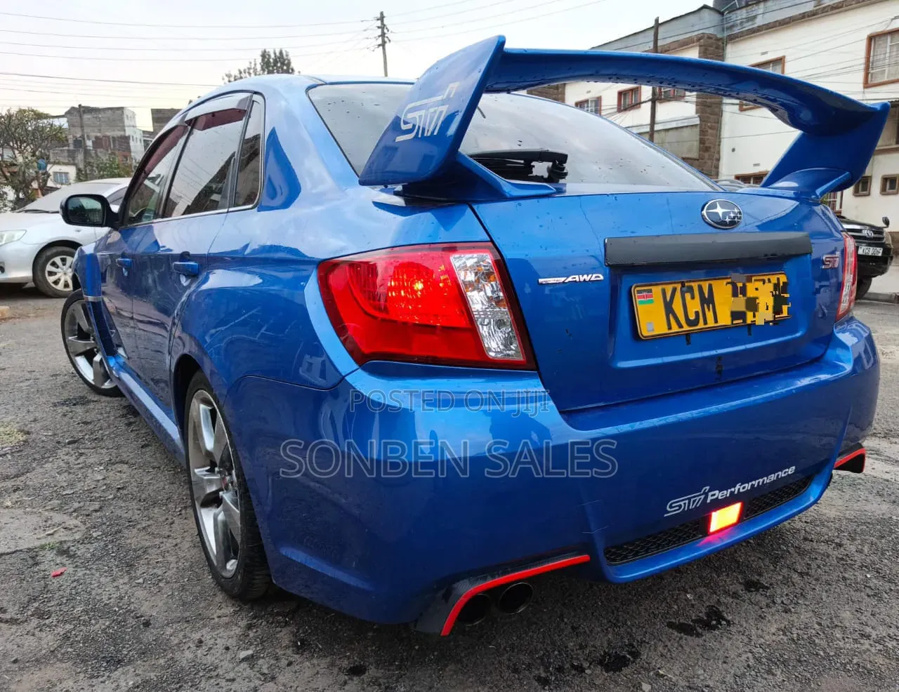 Subaru Impreza WRX STI 2013 Blue