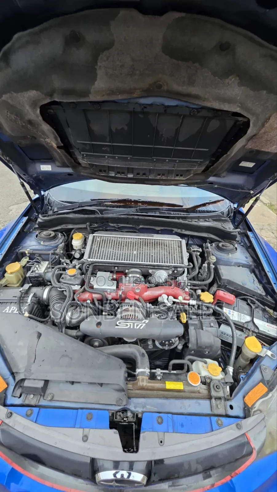 Subaru Impreza WRX STI 2013 Blue