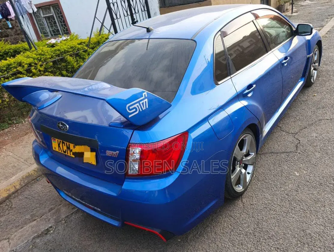 Subaru Impreza WRX STI 2013 Blue