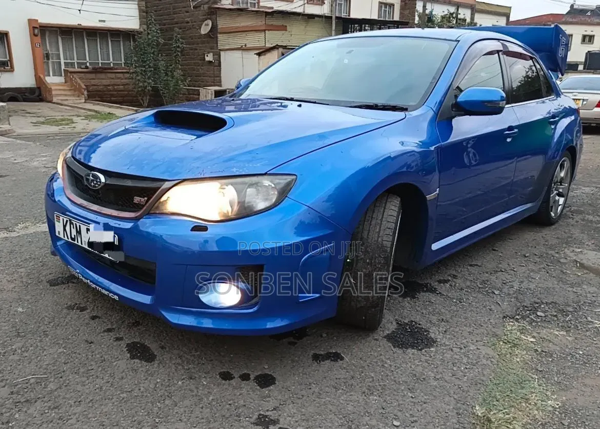 Subaru Impreza WRX STI 2013 Blue