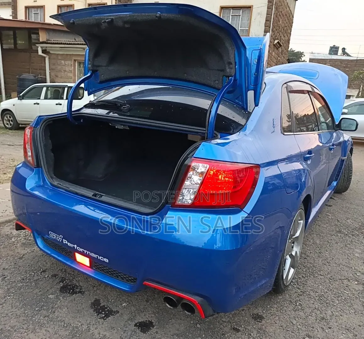 Subaru Impreza WRX STI 2013 Blue