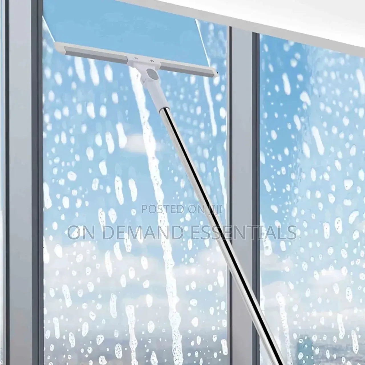 Long Handle Telescopic Rod Glass, Floor Window Squeegee Cleaner