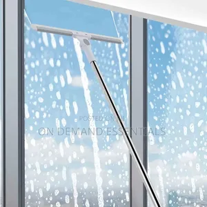 Long Handle Telescopic Rod Glass, Floor Window Squeegee Cleaner