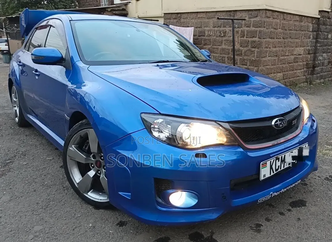 Subaru Impreza WRX STI 2013 Blue