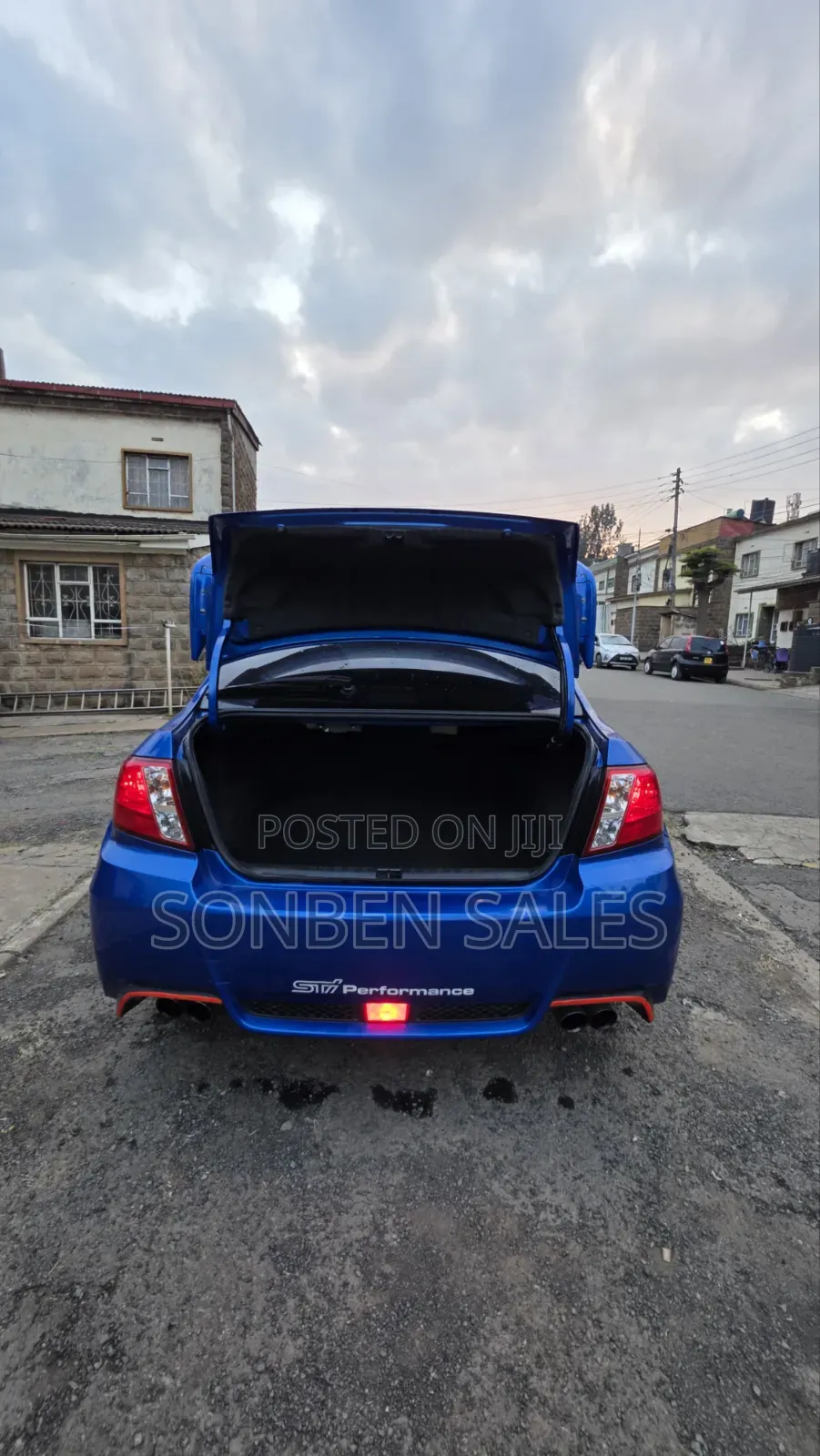 Subaru Impreza WRX STI 2013 Blue